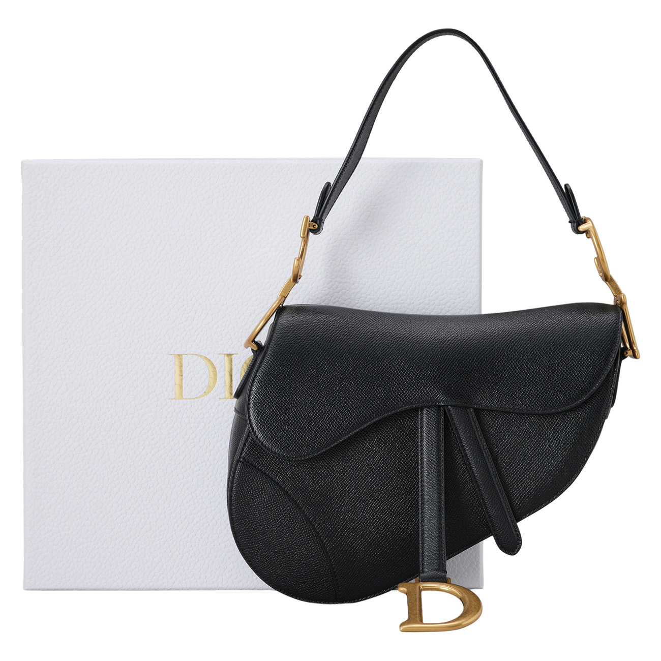 CHRISTIAN DIOR(USED)디올 새들백 미디움